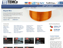 Tablet Screenshot of magnetwire.biz